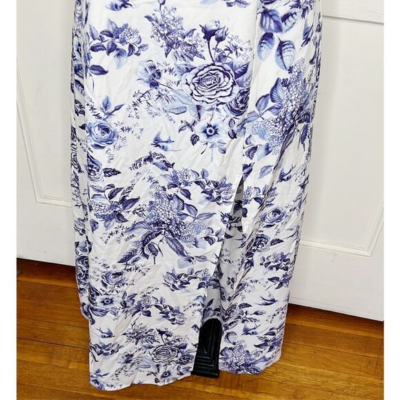 Petal & Pup AZELIA DRESS - BLUE FLORAL Size 6 - Picture 5 of 10